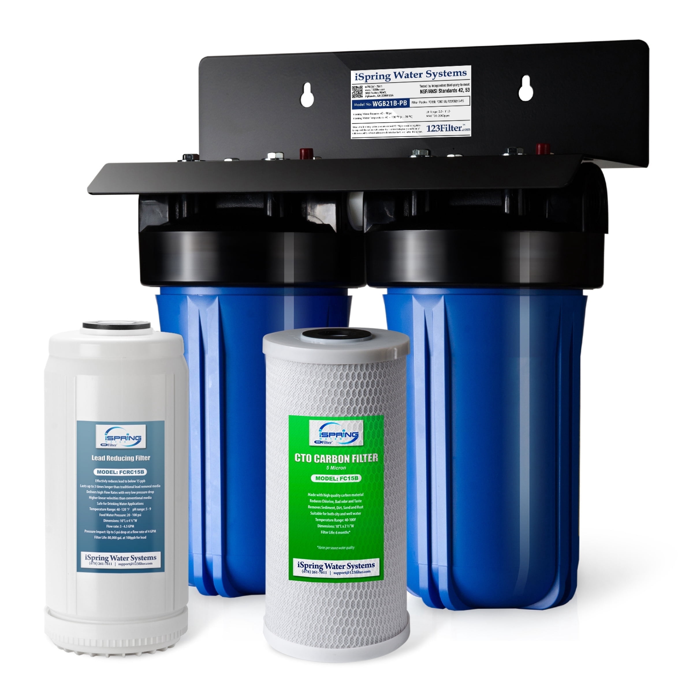 iSpring WGB21B-PB Water Filtration System - Thumbnail 2