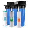thumbnail image 1 of iSpring Water Filter System Sediment 3-Stage Iron Filter Whole House, 1 of 10