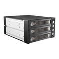 thumbnail image 1 of iStarUSA BPU-230SATA-KL 2x 5.25" to 3x 3.5" 2.5" SAS SATA 6 Gbps HDD SSD Hot-swap Rack with Key Lock, 1 of 6