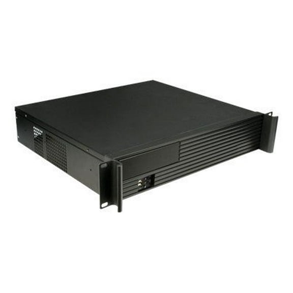 iStarUSA D-213-MATX Black Aluminum / Steel 2U Rackmount microATX Server Chassis