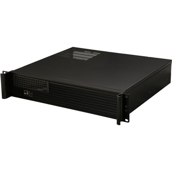 iStarUSA D-213-MATX-DT Black 2U Compact Server / Desktop Chassis