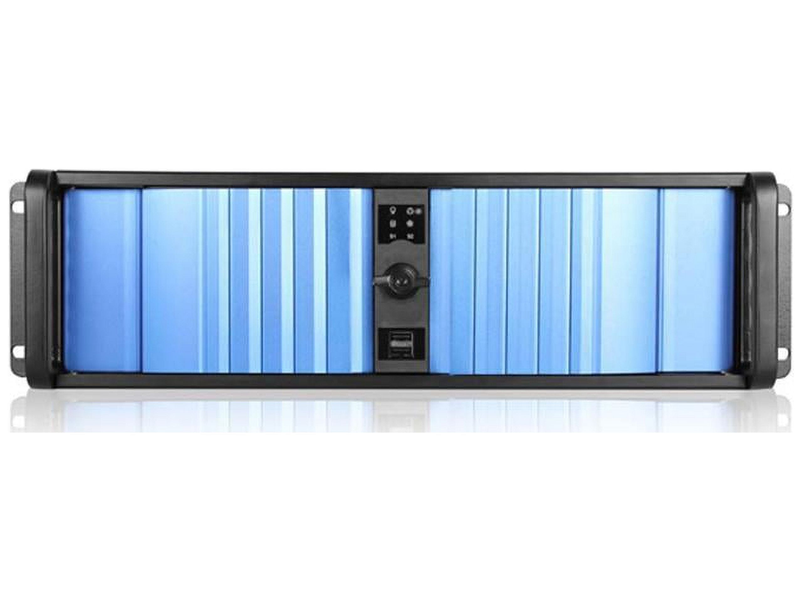 iStarUSA D-300SEA-BL-T7SA 3U Compact Stylish Rackmount Chassis with ...