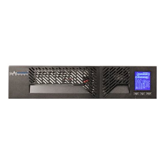 ClayPower CP-2700W-2U - UPS (rack-mountable / external) - AC 100/110/115/120 V - 2700 Watt - 3000 VA - 9 Ah - RS-232, USB - output connectors: 5 - 2U