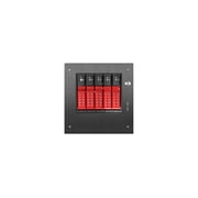 iStarUSA S-35-DE5RD Compact Stylish 5x 3.5-Inch mini-ITX Tower - Red