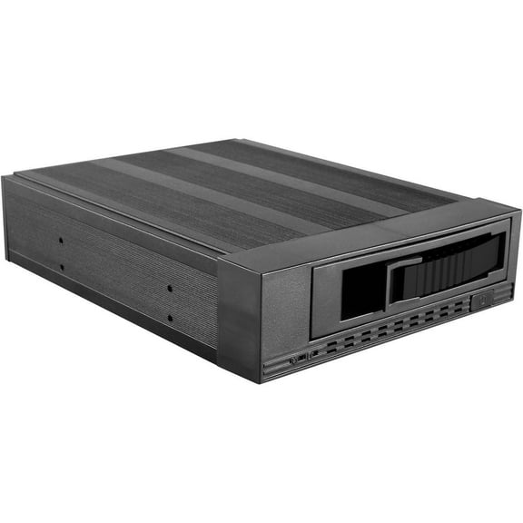 iStarUSA T-7M1-SA-BLACK 5.25" to 3.5" 2.5" SATA SAS 6 Gbps HDD SSD Hot-swap Rack