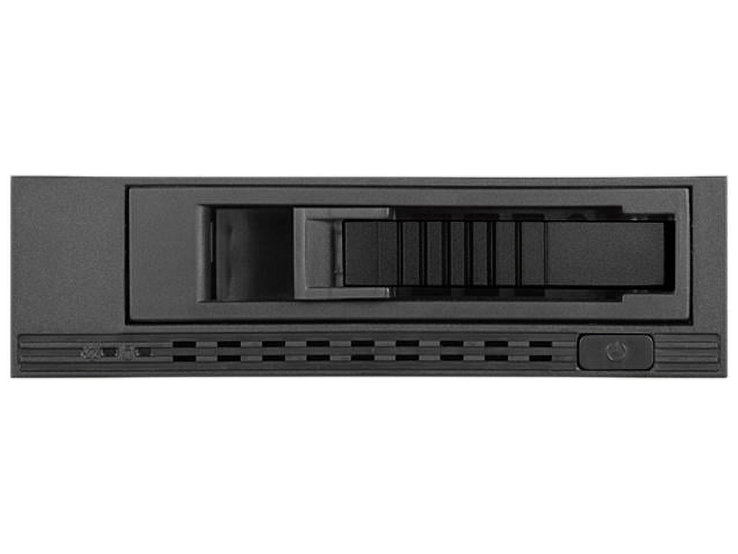 iStarUSA T-7M1HD-BLACK 5.25" to 3.5" 2.5" 12Gb/s HDD SSD Hot-swap Rack (Black Tray)
