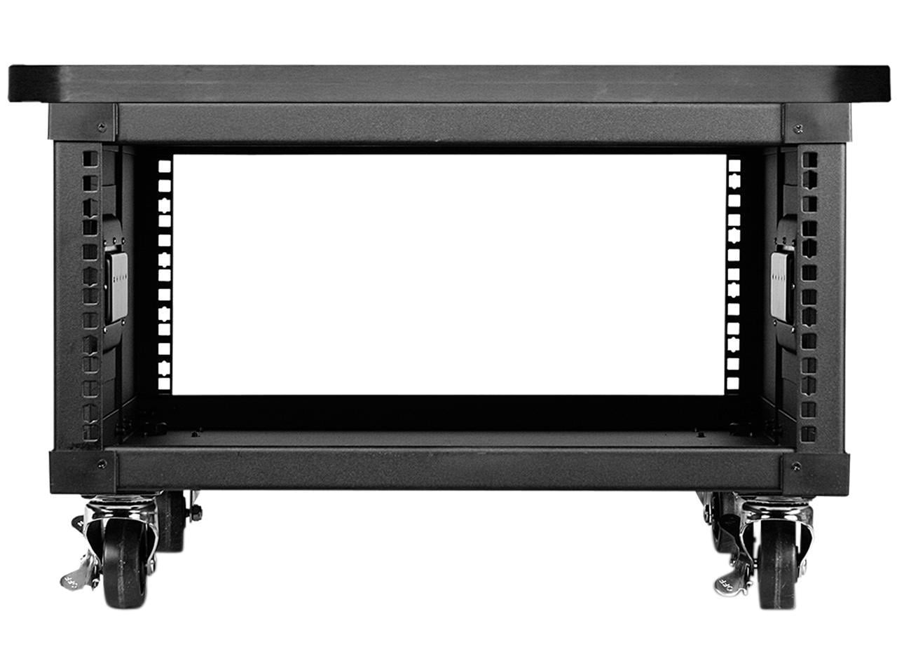 iStarUSA WD-460-WT 4U 600mm Depth Simple Server Rack with Wood Top ...