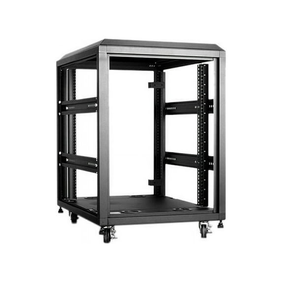 iStarUSA WX-1510 15U 4-Post 1000mm Open Frame Rack