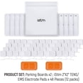 thumbnail image 1 of iStim Super Soft 2"x2" TENS Unit Electrodes for TENS Massage EMS - 100% Japanese Gel (2"X2" - 48 Pieces), 1 of 5
