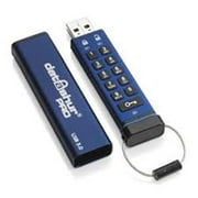 iStorage datAshur PRO 8 GB | Secure Flash Drive | FIPS 140-2 Level 3 Certified| NLNCSA DEP-V Certified | NATO Restricted Certified | PIN protected | Dust/Water Resistant - 8 GB - USB 3.2 Gen 1 Ty...