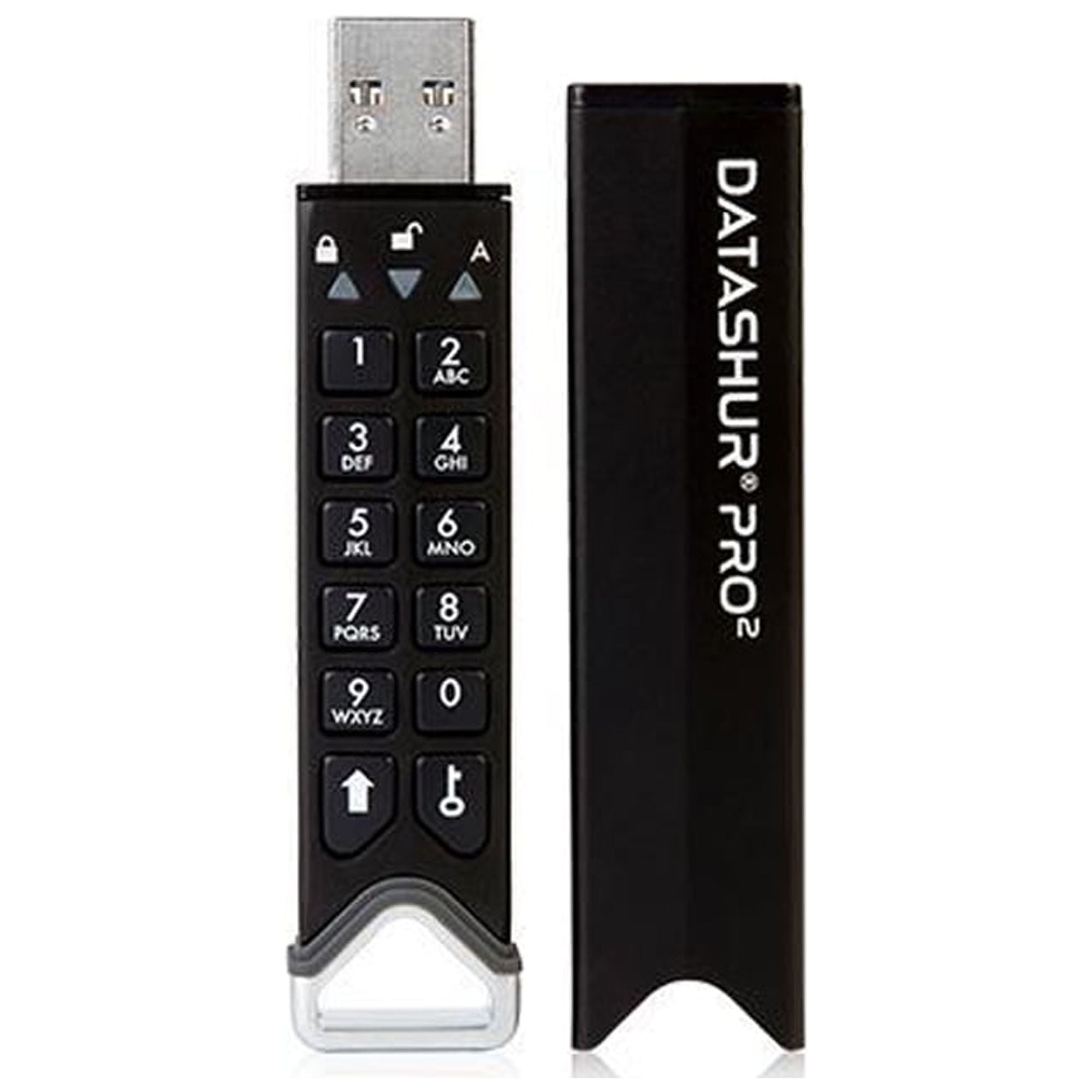 iStorage datAshur PRO2 4 GB | Secure Flash Drive | FIPS 140-2 Level 3 Certified | PIN protected | Dust/Water-Resistant | Incorporated Common Criteria EAL 5+ | TAA Compliant - 4 GB - USB 3.2 (Gen 1)...