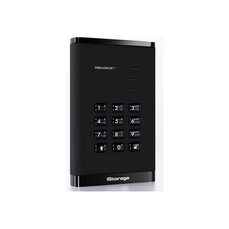 Kanguru Solutions ISDA3256SSD1000B diskAshur3 1TB Secure Portable SSD - Black