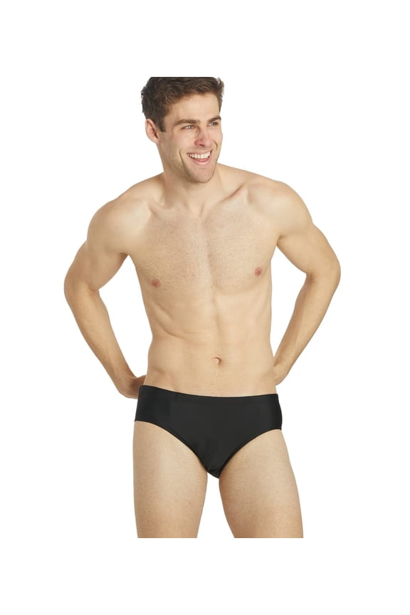 Essential Solid Brief Swimsuit, Briefs (Men’s)