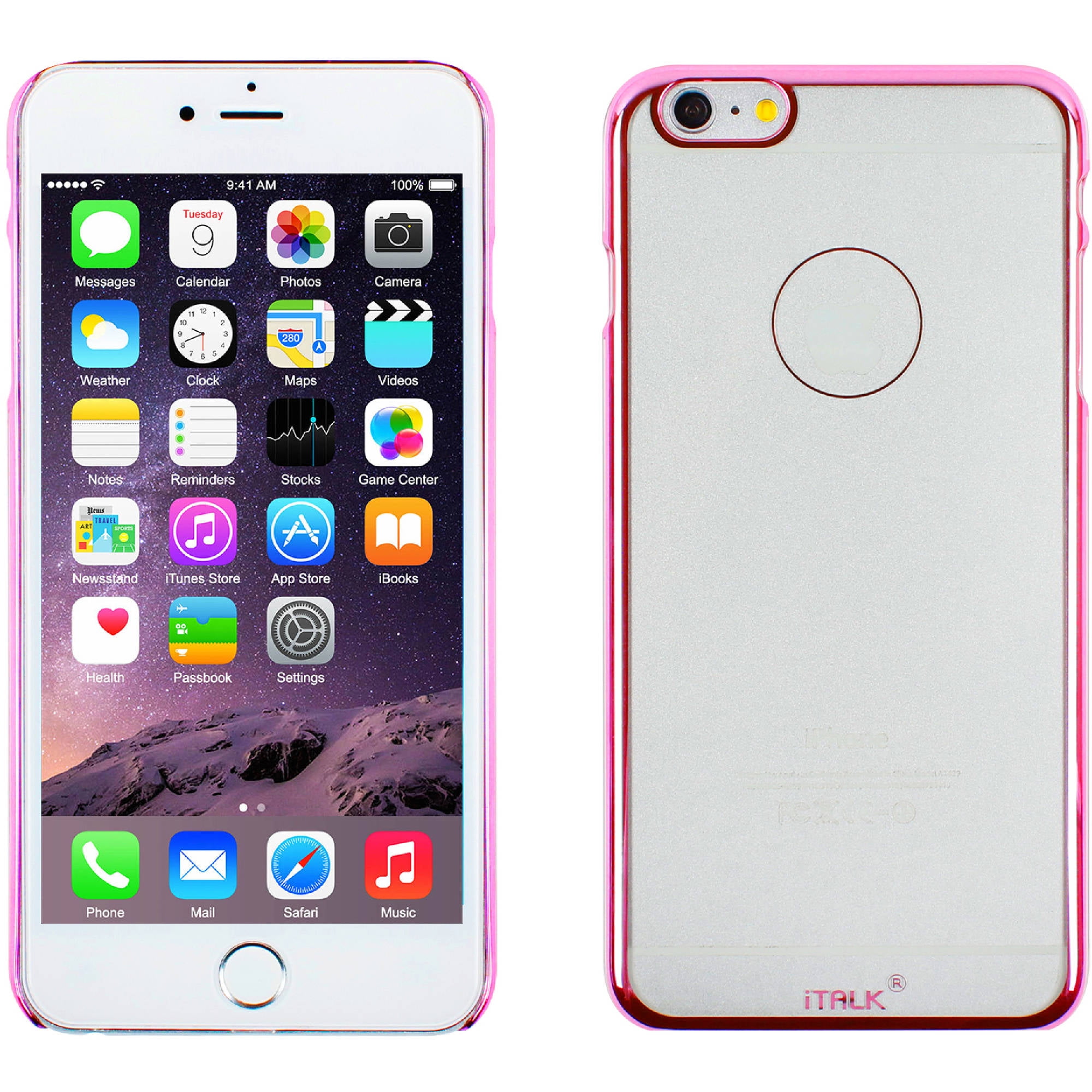 iTALK Metal Clear Apple iPhone 6 Case