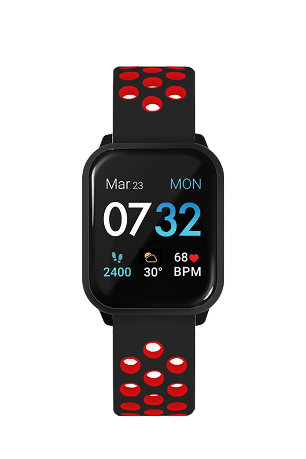 iTECH Fusion 2 S Smartwatch Fitness Tracker, Heart Rate, Step Counter