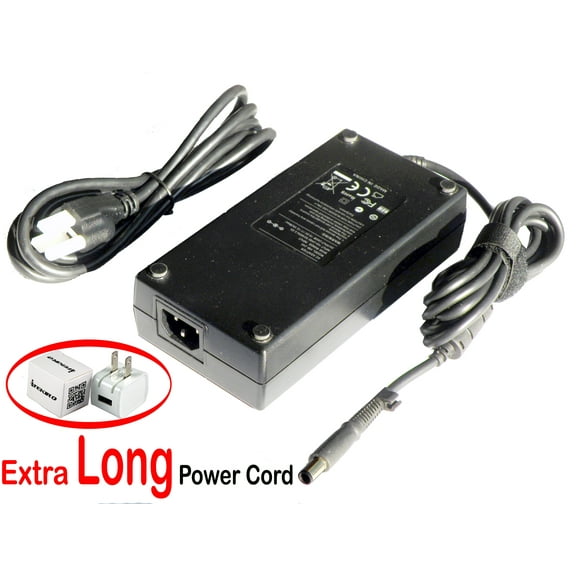 AC Adapter for Alienware 14 R1, 15 R1 R2 R3, m15 R1 R2 R3 AW15R3, 17 R1 R2, m17 R1 R2, M14, M14x, M14x R2, M15 AWM15 AWM15R5 AWM15R7, M15x, M17, AWM17, M17x R3 R4; R940P TW1P0 WW4XY W7758 PA-1151-06D