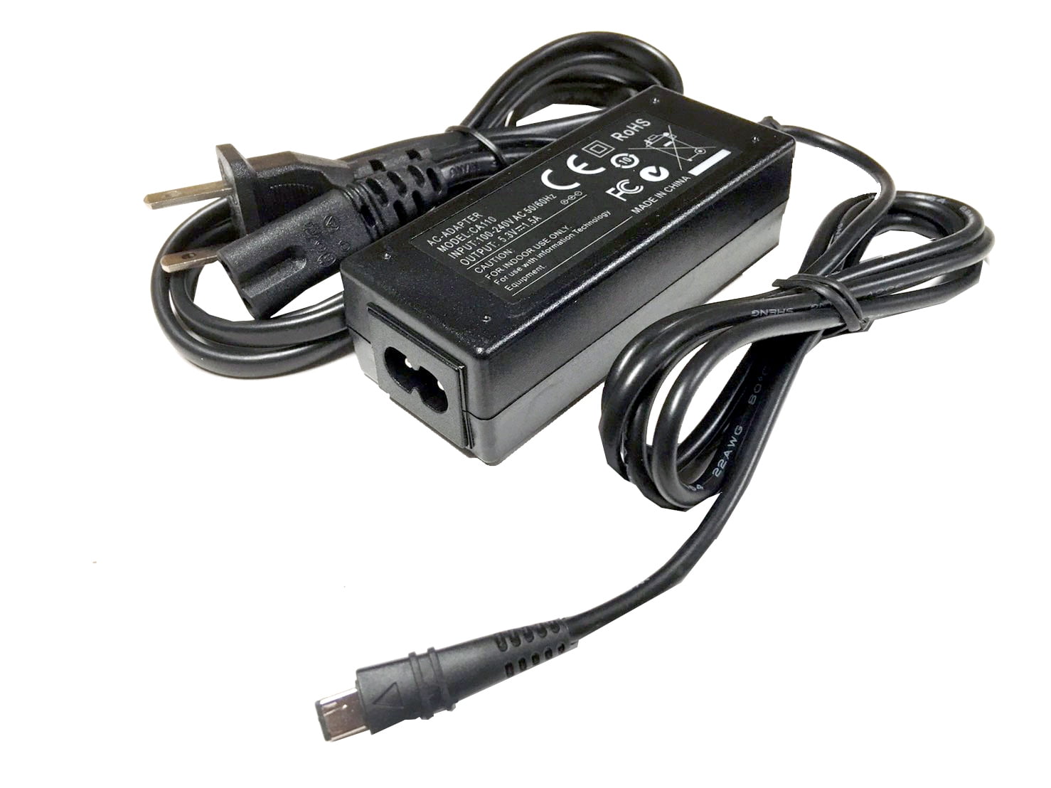 vhbw microfono stereo compatibile con Pentax K-3, Q-S1, K-7, K-50, Q7, Q10, K-S2 fotocamera - Microfono esterno