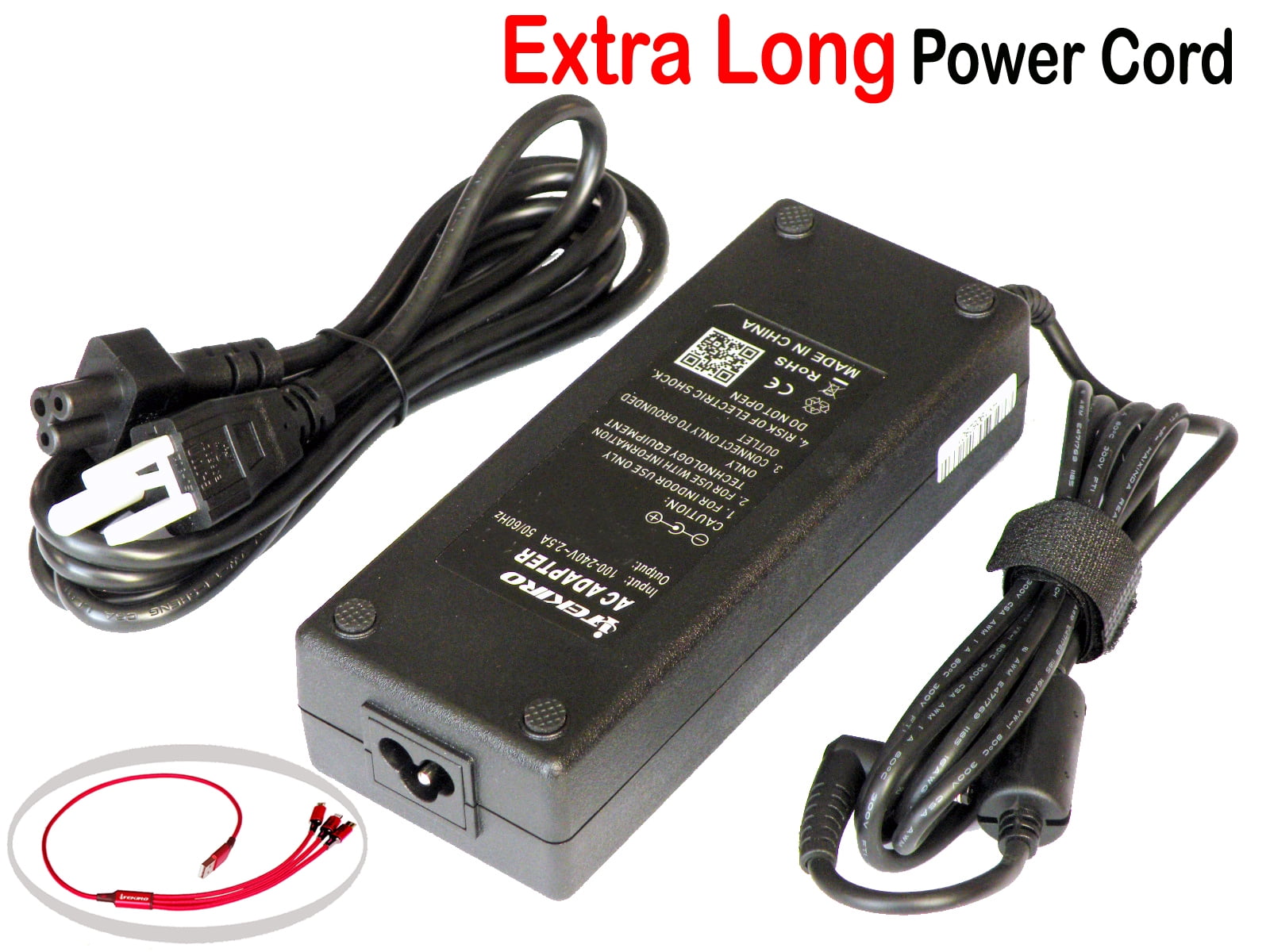 iTEKIRO AC Adapter Charger Power Supply Cord for Invacare Platinum Mobile Oxygen Concentrator POC1-100B, POC1-100C; Invacare POC1–130, 1187452