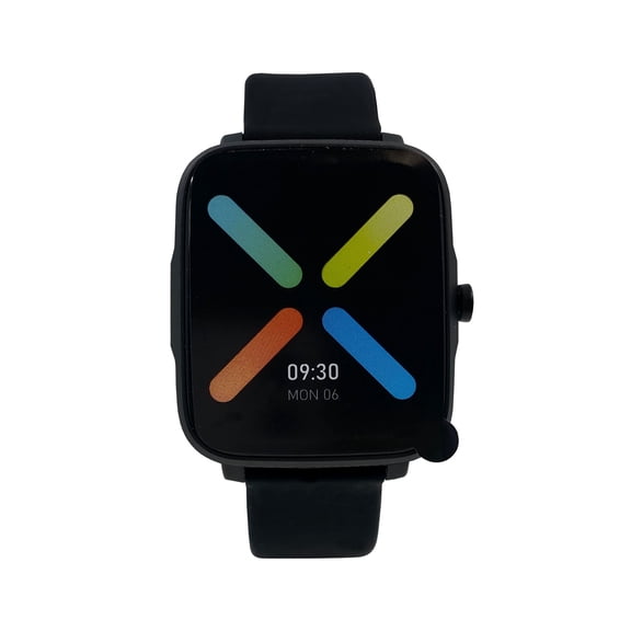 iTime Smart Watch with Bluetooth and Fitness Monitor, Black