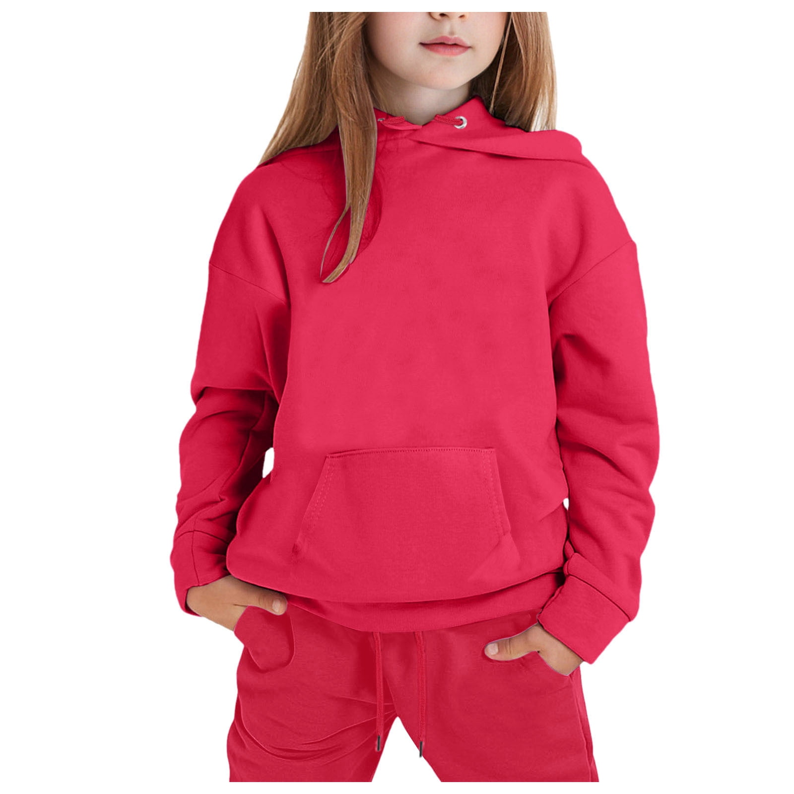 Infant & Toddler Pullover Hoodie Set – Top & Pants (12–36M)
