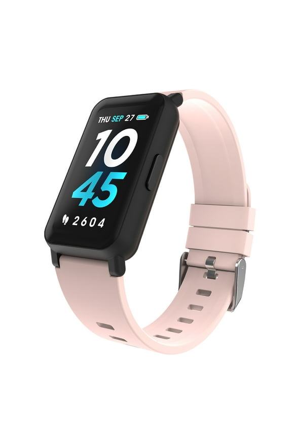 Active 3 Unisex Adult Smartwatch Fitness Tracker, Blush, Silicone Strap