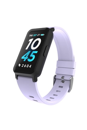 Active 3 Unisex Adult Smartwatch Fitness Tracker, Lilac, Silicone Strap