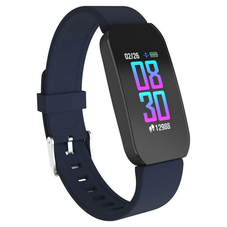 Itech Active iFit Fitness Tracker with Multi-Functions - Navy - Each