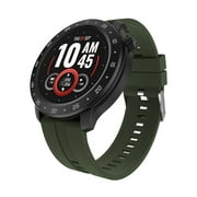 iTech Bold 3 Unisex Adult Smart Watch, Dark Green, Silicone Strap