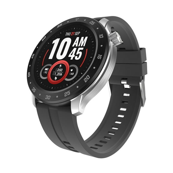 iTech Bold 3 Unisex Adult Smart Watch, Dark Grey, Silicone Strap