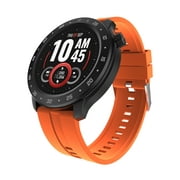 iTech Bold 3 Unisex Adult Smart Watch, Orange, Silicone Strap
