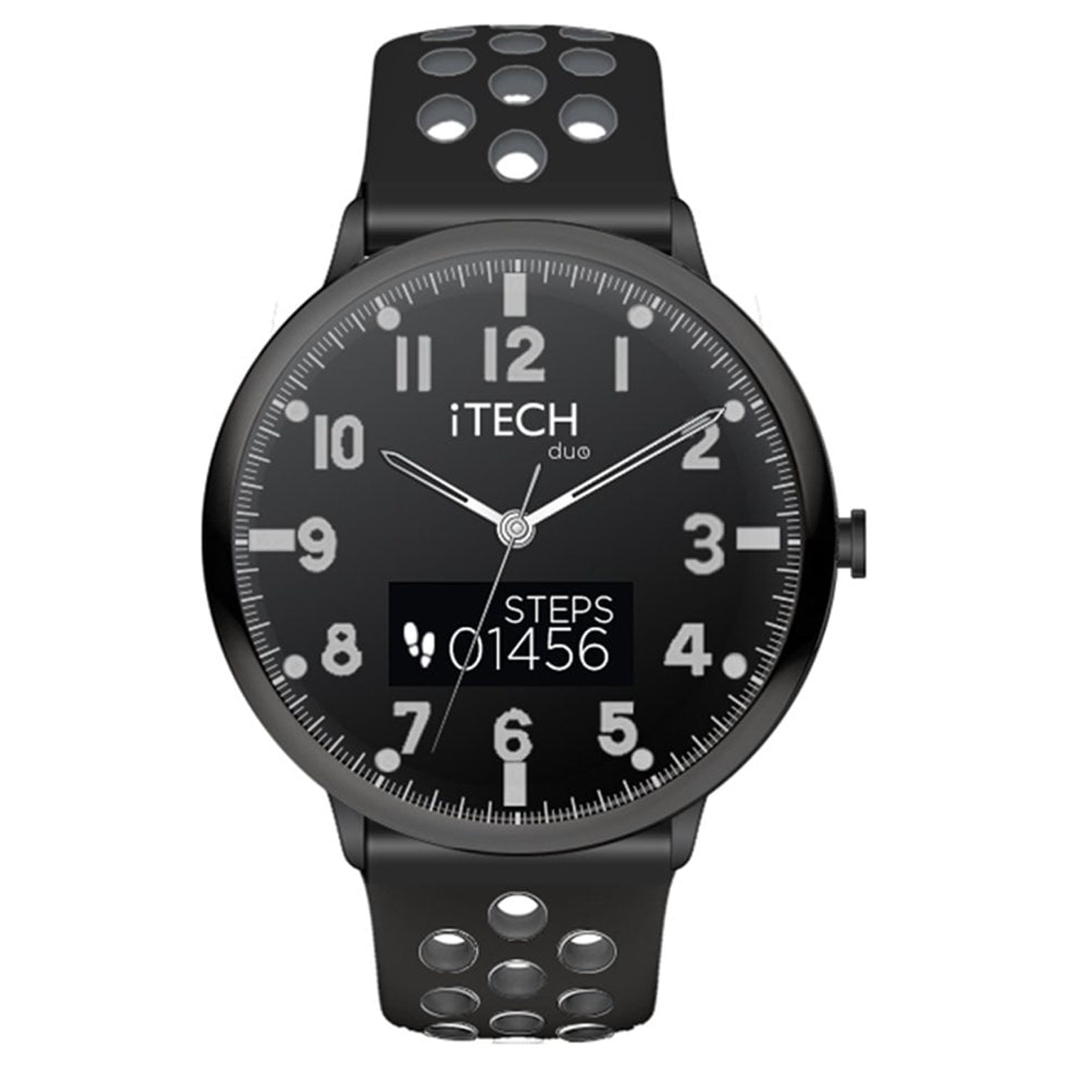 iTech Duo Hybrid Smart Watch, Unisex