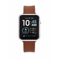 thumbnail image 1 of iTech Fusion 3 Unisex Adult Rectangular Smart Watch, Chocolate, Silicone Strap, 1 of 5