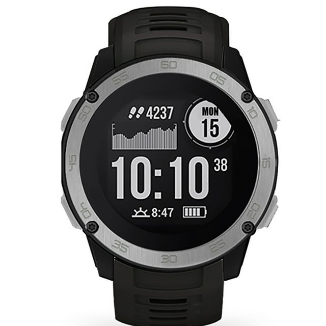 iTech Gladiator Adult Unisex Smart Watch Fitness Tracker Black