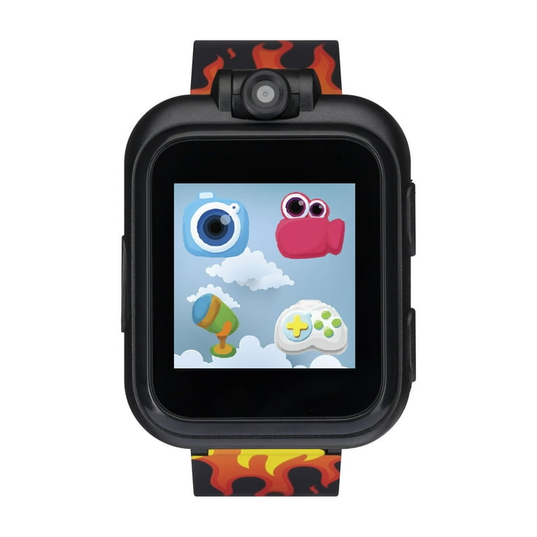 iTech Jr. Kids Smart Watch with Video Camera Games Step Counter for Boys Color Flames Walmart