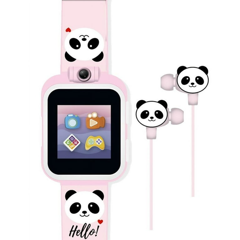 iTech Junior Children's Girls Earbuds Smartwatch Set Pink