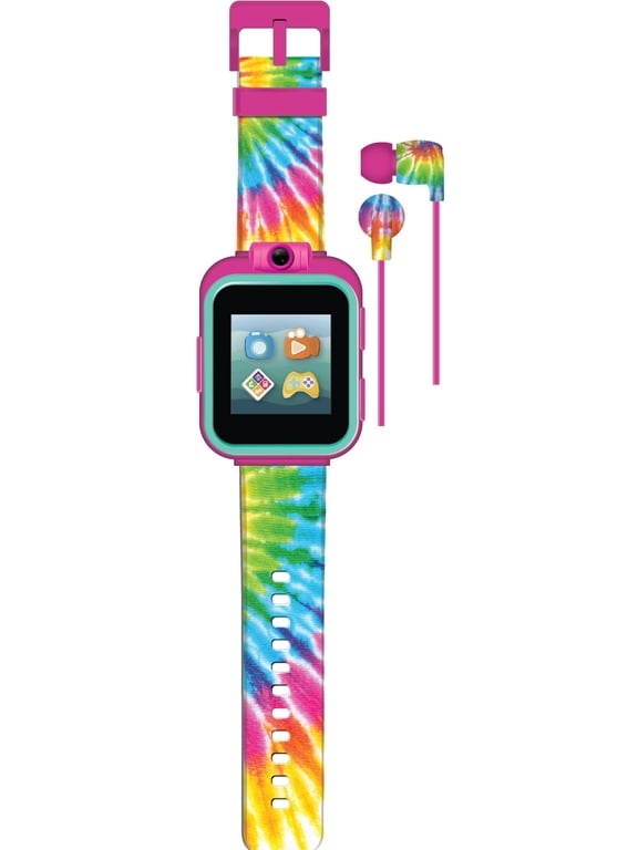 Children's Unisex Earbuds & Smartwatch Set - Tie dye 900406M-40-F01
