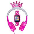 thumbnail image 1 of iTech Junior Girls Headphones & Smartwatch Set - Fuchsia Crown 900292M-40-Q01, 1 of 7