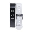 thumbnail image 1 of iTech Sport Activity Tracker Smart Watch with Interchangeable Strap, Color: Black/White, 1 of 5