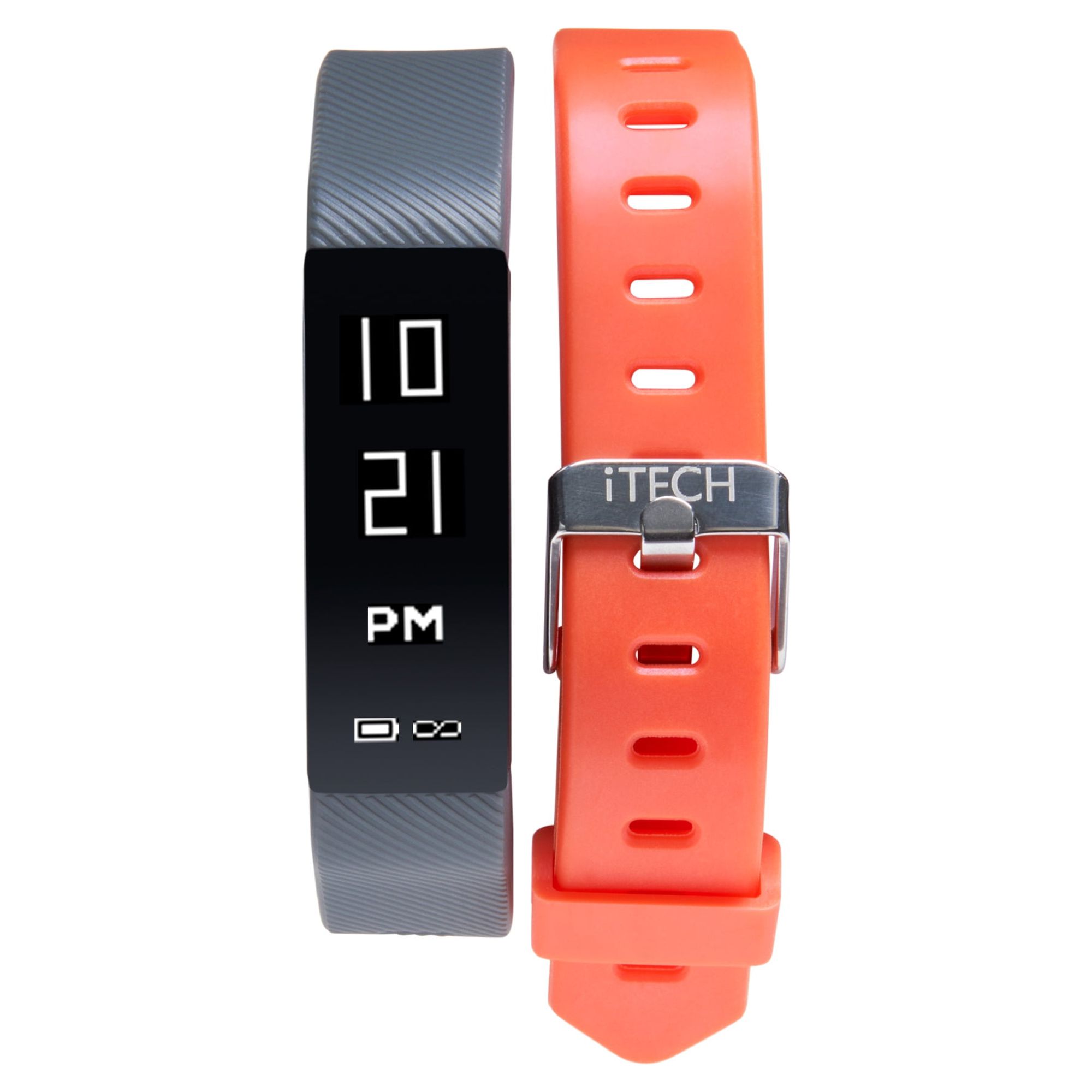 iTouch Slim Interchangeable Fitness Activity Tracker With Bonus Strap
