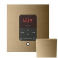 thumbnail image 1 of iTempo Plus Square Steam Shower Control in Brushed Bronze, 1 of 4