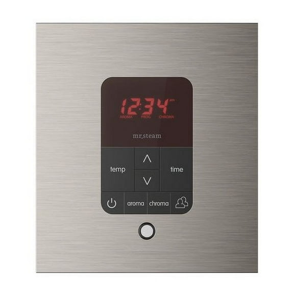 iTempo Plus Square Steam Shower Control in Brushed Nickel