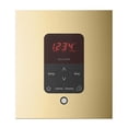 thumbnail image 1 of iTempo Plus Square Steam Shower Control in Polished Brass, 1 of 3