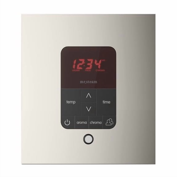 iTempo Plus Square Steam Shower Control in Polished Nickel