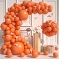 thumbnail image 1 of iTi Direct Decoration Balloons, Latex Orange Party, (120 Piece), 1 of 7