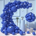 thumbnail image 1 of iTi Royal Blue Balloons Garland Kit-120 Pcs 18/10/12/5 Inch Royal Blue Balloon Difference Size Qualatex Balloons As Party Decorations for Birthday Bachelorette Party Graduation Wedding Baby Shower, 1 of 7