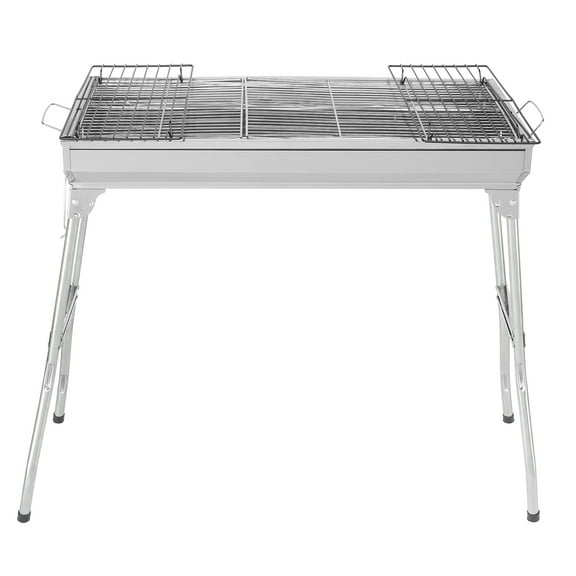 iTopRoad BBQ Grill Charcoal Portable 28'' Grills,Silver