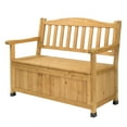 thumbnail image 1 of iTopRoad Cedar Storage Deck Box Storage Bench for Patio and Garden, 1 of 7