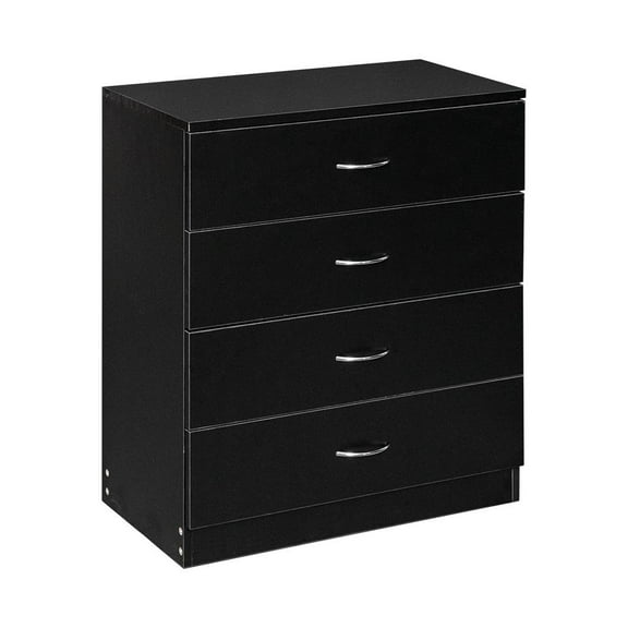 iTopRoad Set of 2 Dresser Chest of 4-Drawer,End Table with Large Storage space