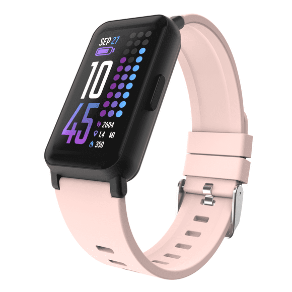 Active 4 Unisex Adult Smartwatch Fitness Tracker, Blush