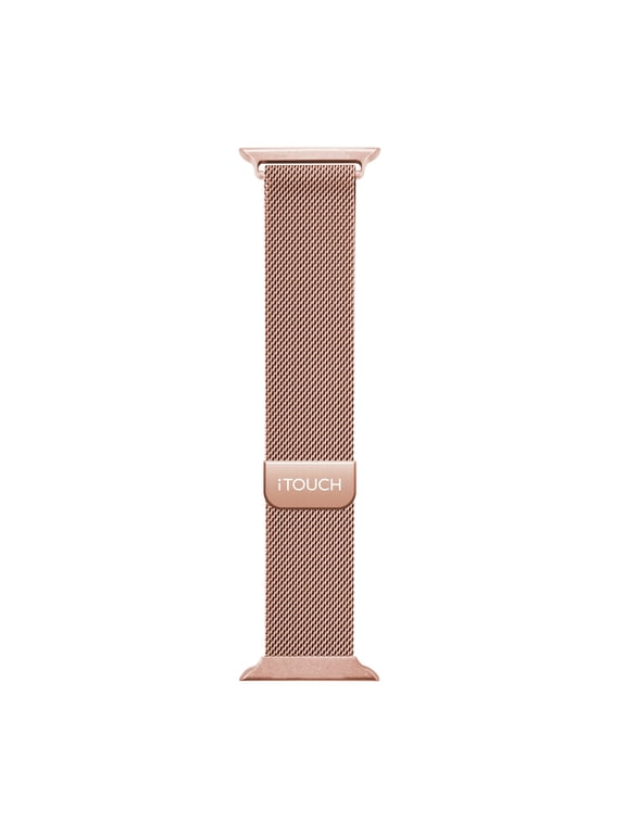 Air 3 40mm/Sport 3 Unisex Extra Interchangeable Metal Strap: Narrow Rose Gold Mesh